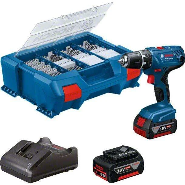 Retour Gratuit PERCEUSE GSR 18V-21 2 BATTERIES 4.0 AH + GAL 18V-20 - 06019H100C