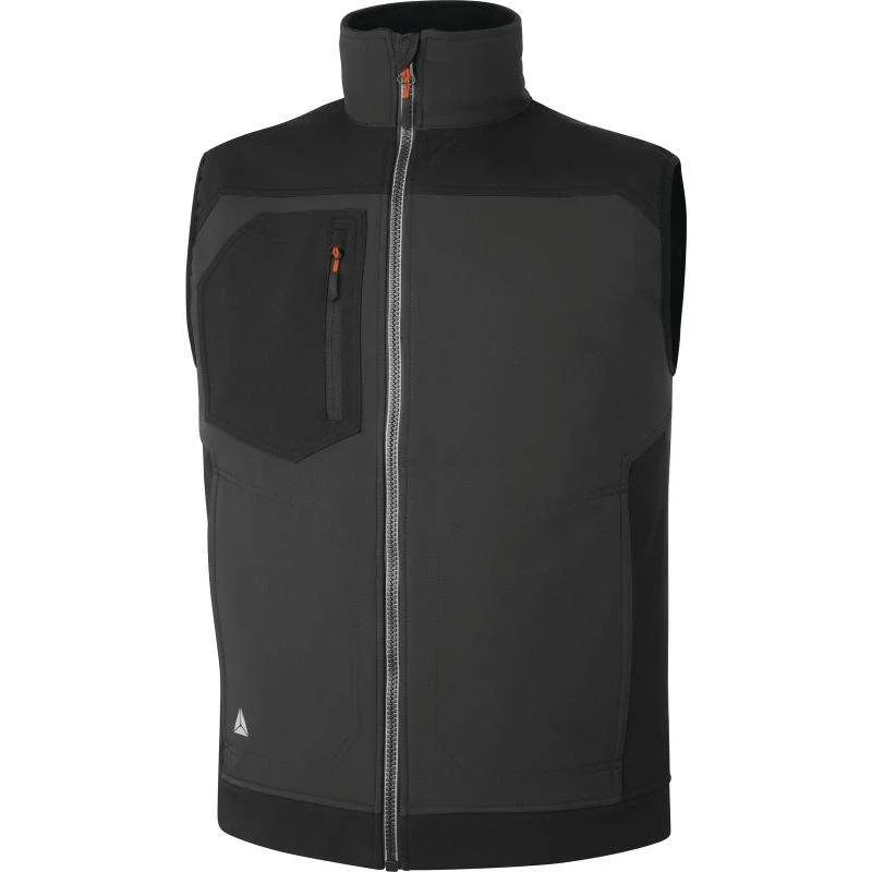 GILET SOFTSHELL HOLEN GRIS/NOIR TAILLE XL - HOLENGNXG Quantité Limitée
