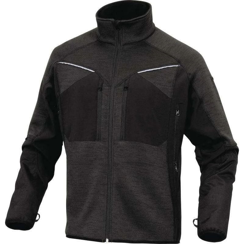 Offre Spéciale VESTE POLAIRE ASPECT PULL NAGOYA BLEU MARINE TAILLE L - NAGOYBMGT