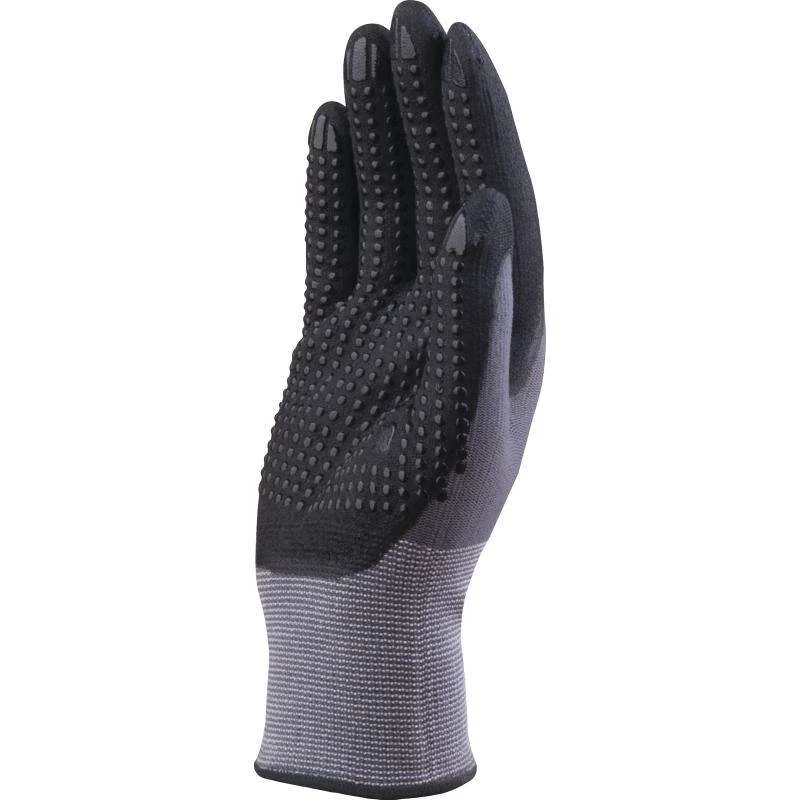 GANT TRICOT POLYAMIDE SPANDEX VE727 - PAUME NITRILE/PU + PICOTS N° 10 - VE727NO10 Nouvelle Collection