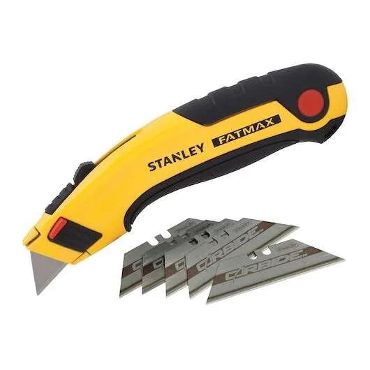 COUTEAU À LAME RETRACTABLE FATMAX + 5 LAMES CARBIDE - 7-10-778 Dernière Chance