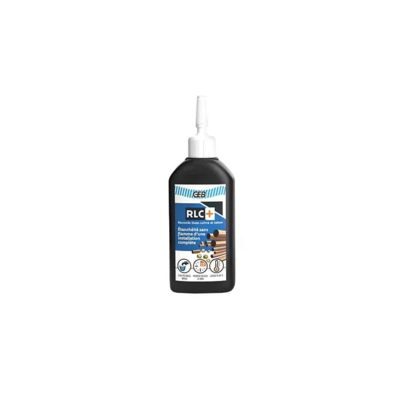 Nouvelle Collection RLC + FLACON 30 ML - RESINE ANAEROBIE POUR RACCORDS LISSES EN CUIVRE ET LAITON - 814655