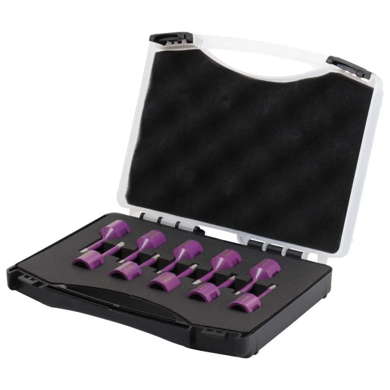 Vente Flash COFFRET DE 10 TREPANS DIAMANT A SEC M14 D.6 - 11101448