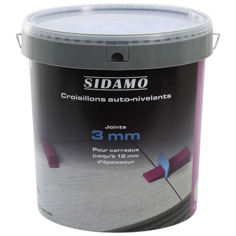 Affaire À Saisir SEAU DE 1000 CROISILLONS AUTO-NIVELANTS JOINT 3 MM H 3 A 12 MM - 11255304